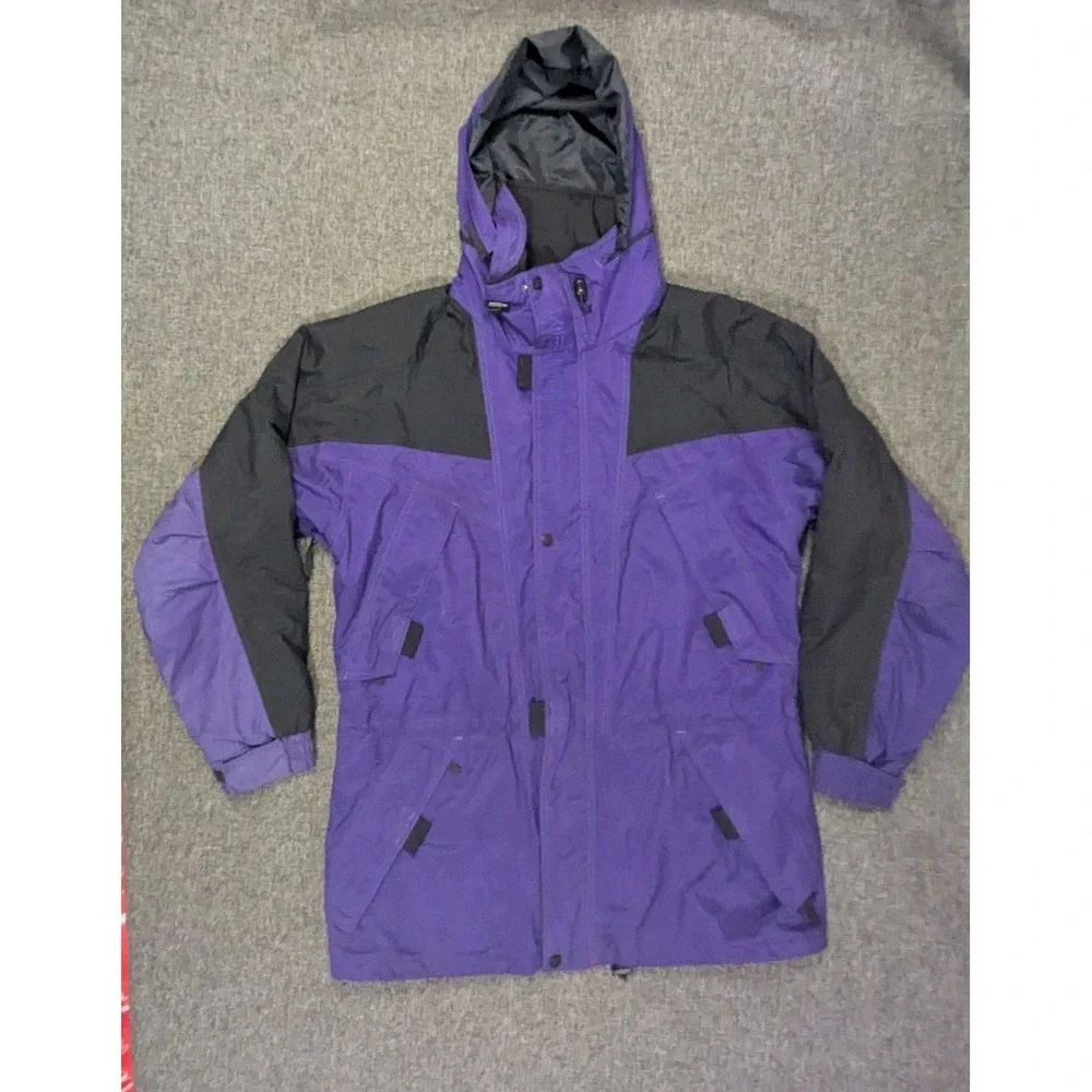 Vintage Helly Hansen Tech Liteloft Insulated Water Resistant Outdoor Jacket Sz L